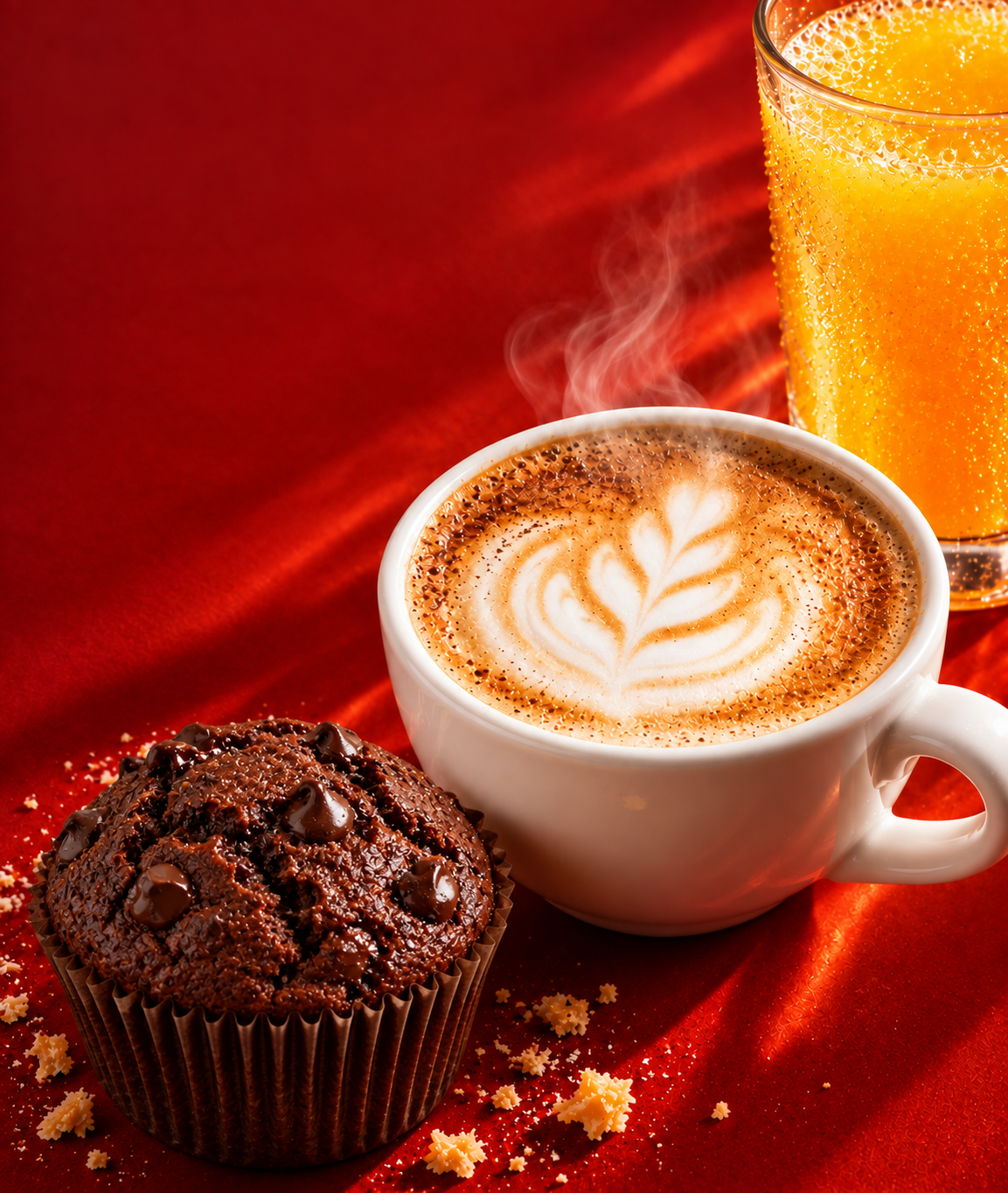 Cappuccino, Spremuta e Dolce