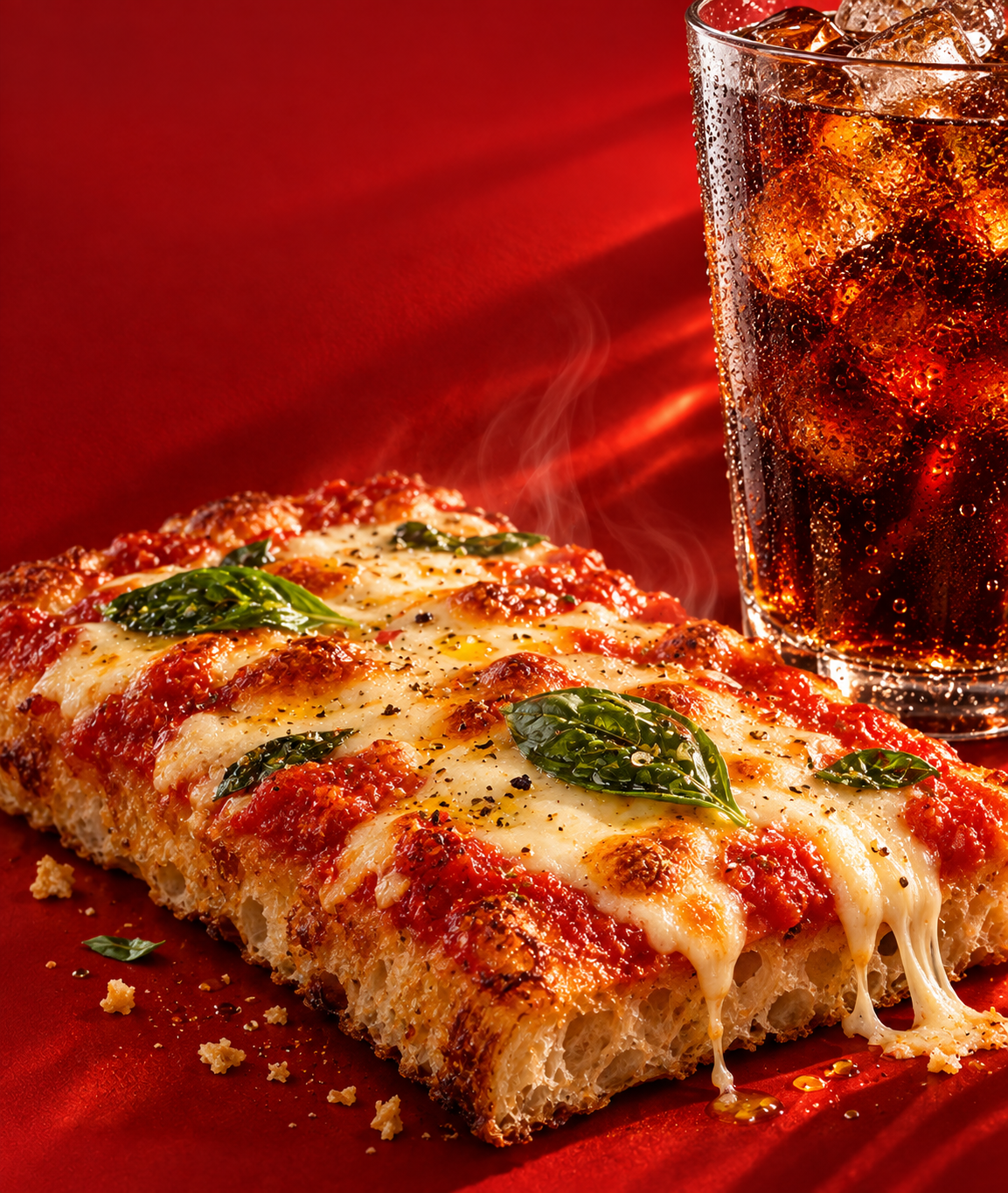 Pizza al Trancio e Bibita